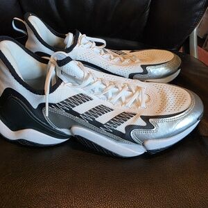 Adidas Black and White Sneakers